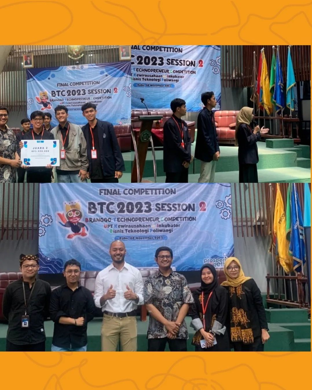 POLIWANGI BRANGGO TECHNOPRENEUR SEASON 2